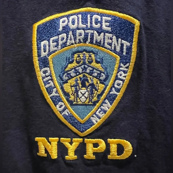 New York Police Department NYPD Adult Short Sleeve T Shirt - M - Picture 2 of 7